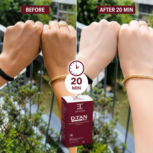 EC Skin Masters D-TAN Skin POLISH KIT Pack 2 | Ideal for All Skin Types | Lightens Suntan
